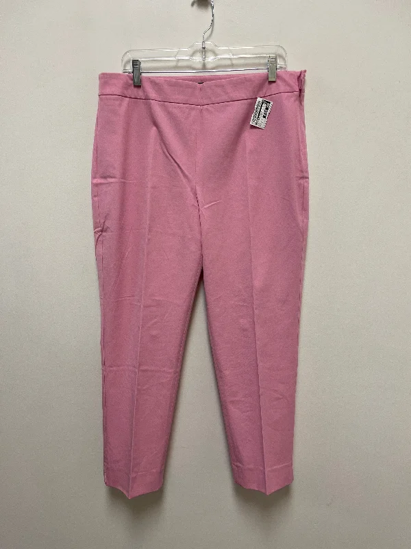 women's elegant pantsPants Dress By Talbots In Pink, Size: 14