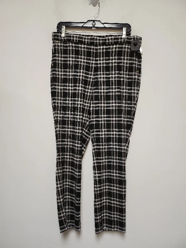 women's dress pantsPants Other By Anne Klein In Plaid Pattern, Size: 12