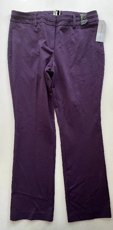 women's luxury pantsPants Work/dress By New York And Co O In Purple, Size: 14