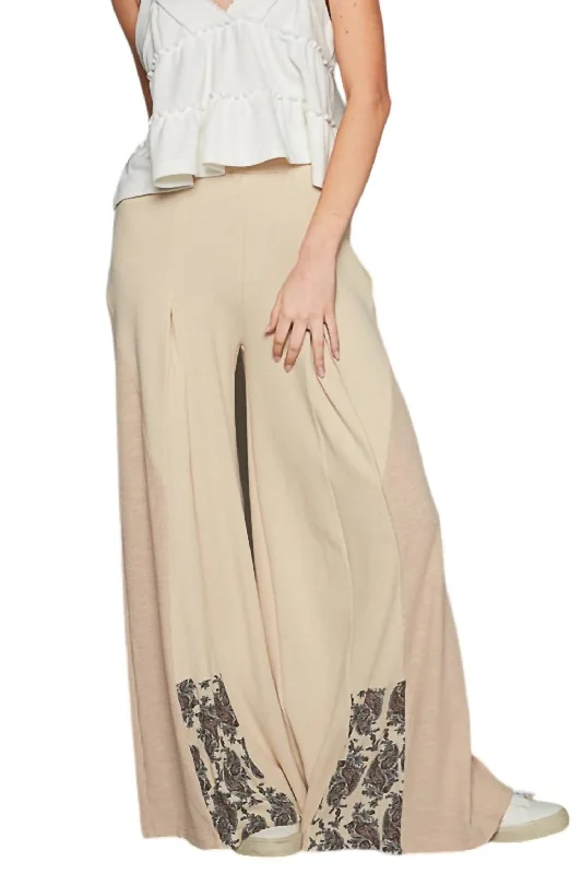 women's wool pantsSunday Afternoon Lounge Pants In Beige