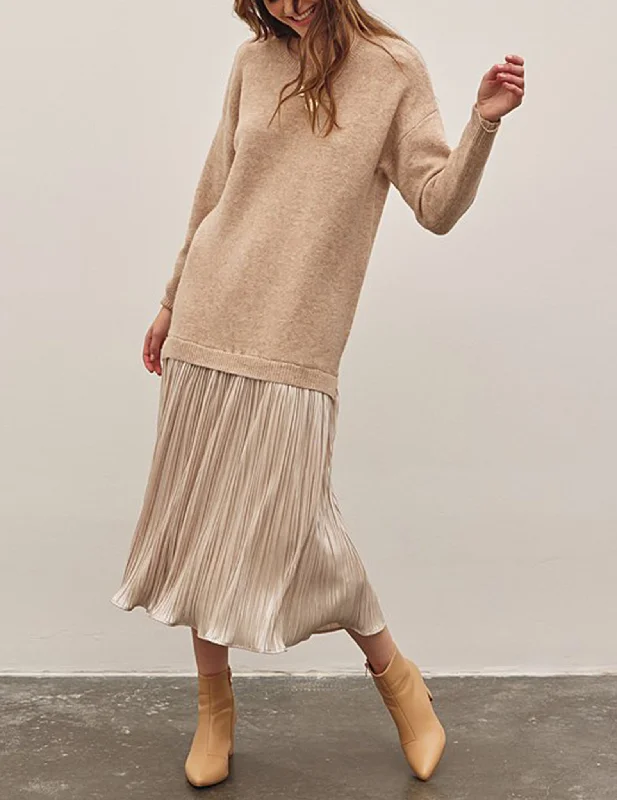 Bow-Tie DressLuisa Drop Waist Sweater Dress