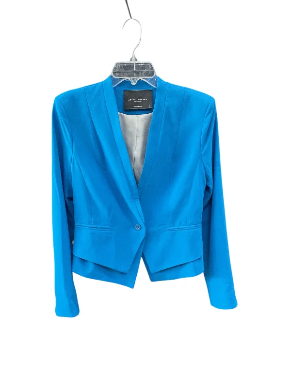 women's coats for boho-chic stylesBlazer By Akira In Blue, Size: M