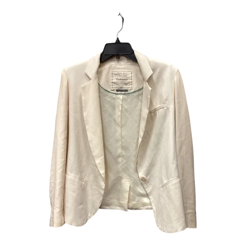 women's coats for city wearBlazer By Anthropologie In Tan, Size: 6