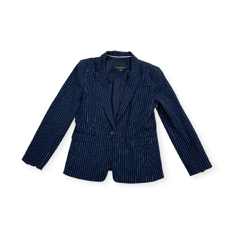 women's coats for tall womenBlazer By Banana Republic In Blue, Size: 12