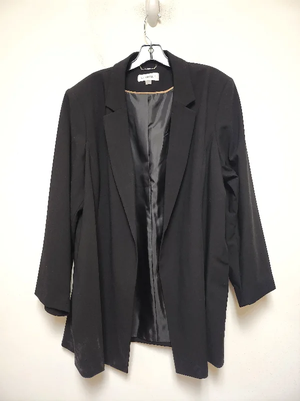 women's coats for those who value both style and comfortBlazer By Calvin Klein In Black, Size: 3x