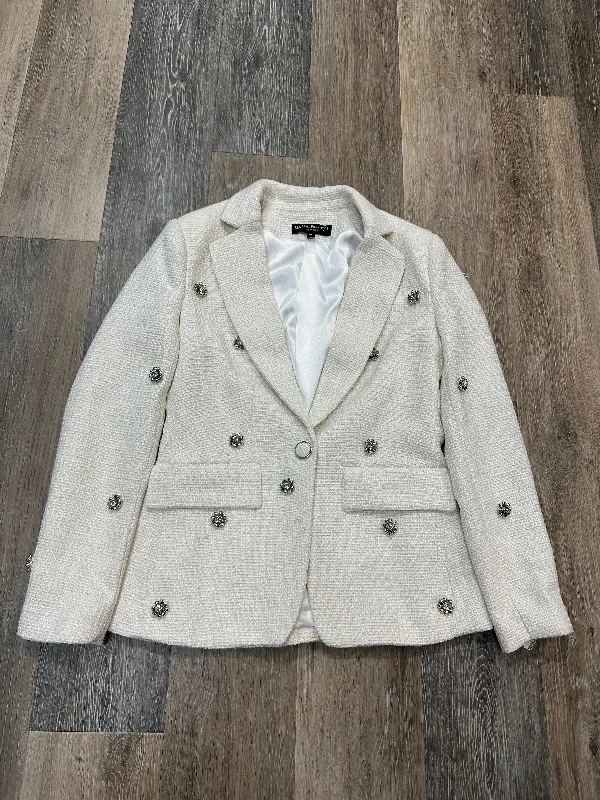 Blazer By Central Park West In White, Size: Xs