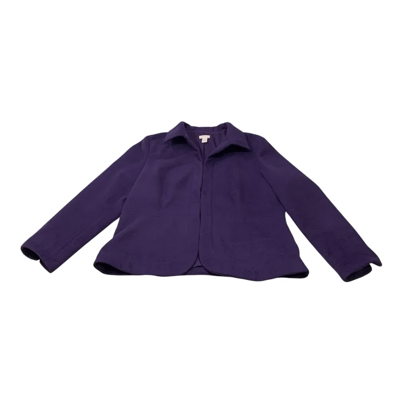 lightweight women's coatsBlazer By Chicos In Purple, Size: Xl