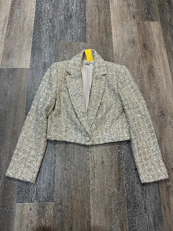 women's coats for those who refuse to compromise on styleBlazer By Gianni Bini In Gold, Size: 2