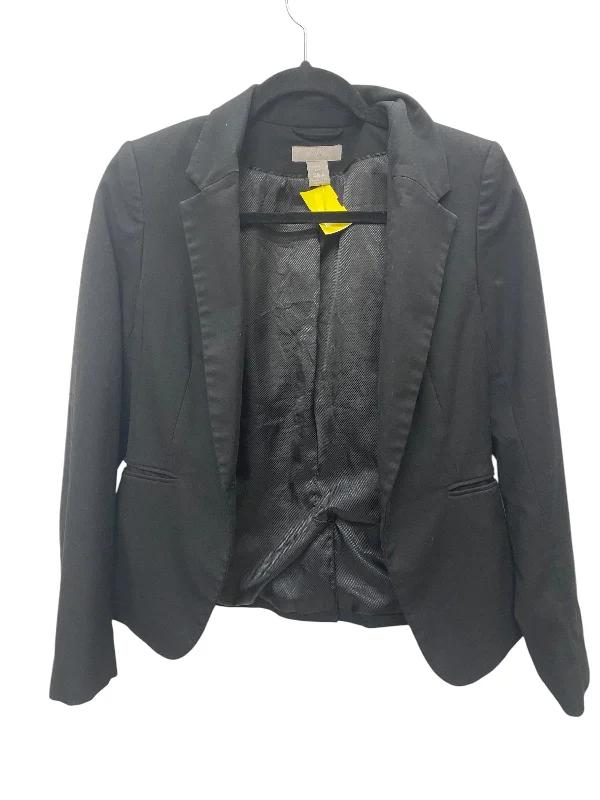 women's coats for minimalist aestheticsBlazer By H&m In Black, Size: 4