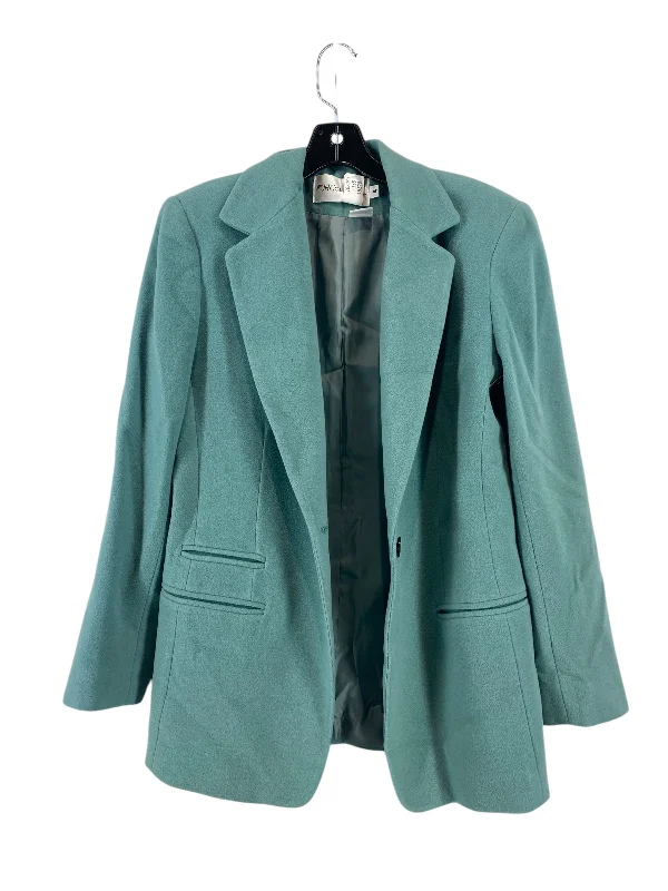 women's coats for fashion-forward individualsBlazer By Jm Collections In Teal, Size: 4