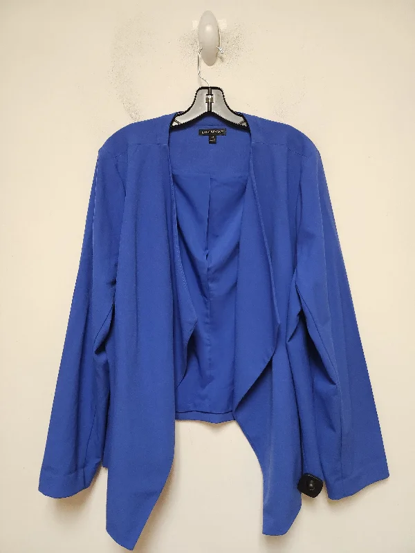 casual women's coatsBlazer By Lane Bryant In Blue, Size: 3x