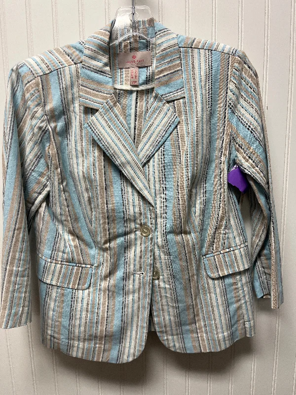 women's duffle coatsBlazer By Laurie Felt In Blue, Size: S