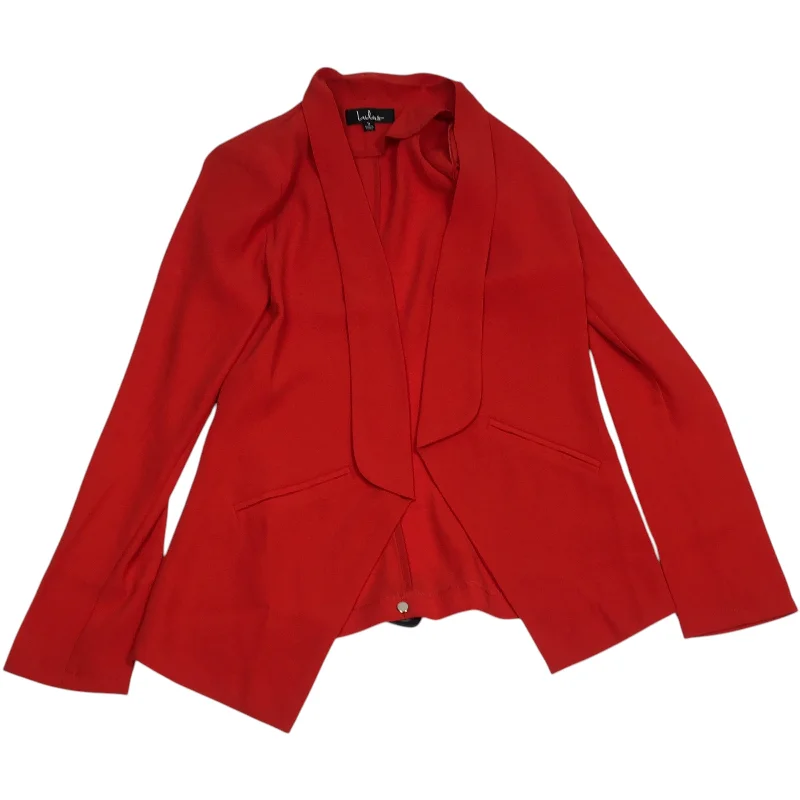 women's coats with button-down frontsBlazer By Lulus In Red, Size: S