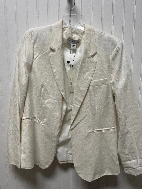 peacoats for womenBlazer By Rachel Zoe In Cream, Size: Xl