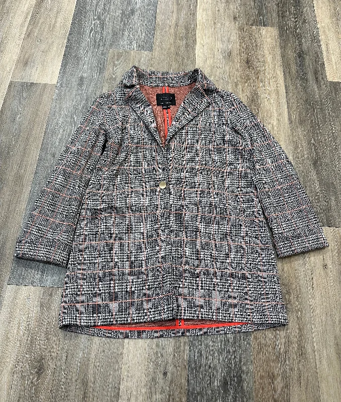 women's coats for day-to-night transitionsBlazer By Sanctuary In Plaid Pattern, Size: S