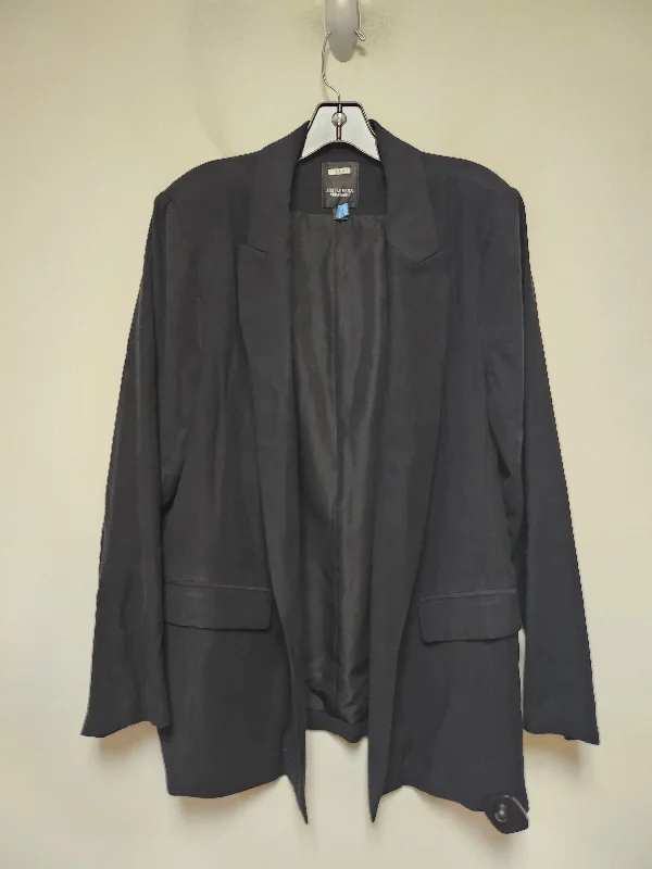 women's coats for those who love to experiment with fashionBlazer By Simply Vera In Black, Size: Xl