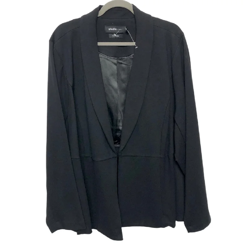 women's coats for fashion-conscious professionalsBlazer By Torrid In Black, Size: 4x