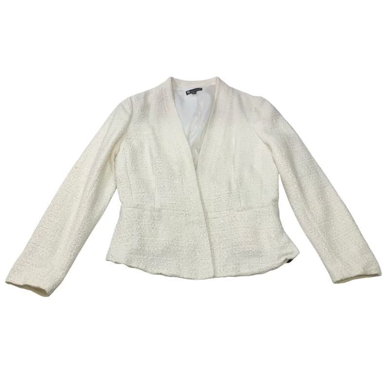 women's bomber jackets and coatsBlazer By Valerie Bertinelli In Cream, Size: L