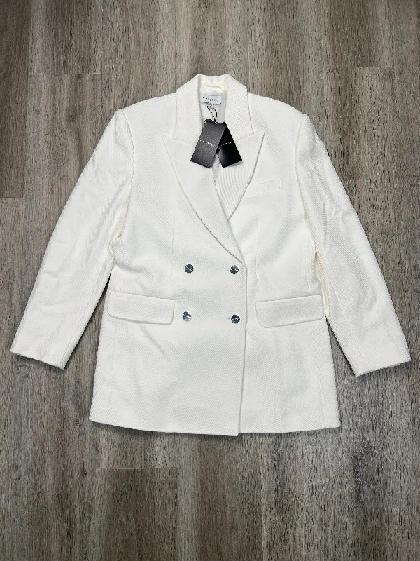 women's coats for snowboardingBlazer Designer By Halston In White, Size: S