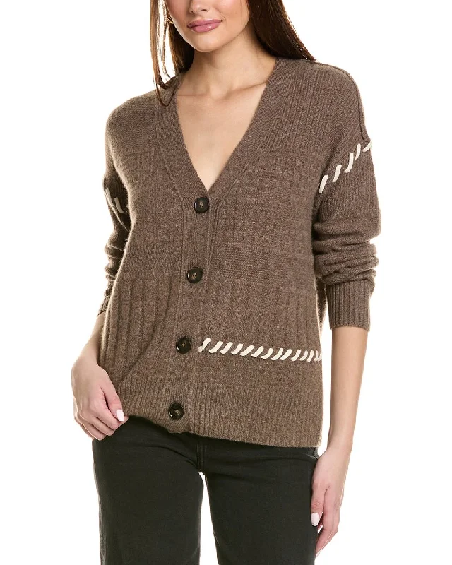 Women's SweatersDesign History Patchwork Cashmere Cardigan