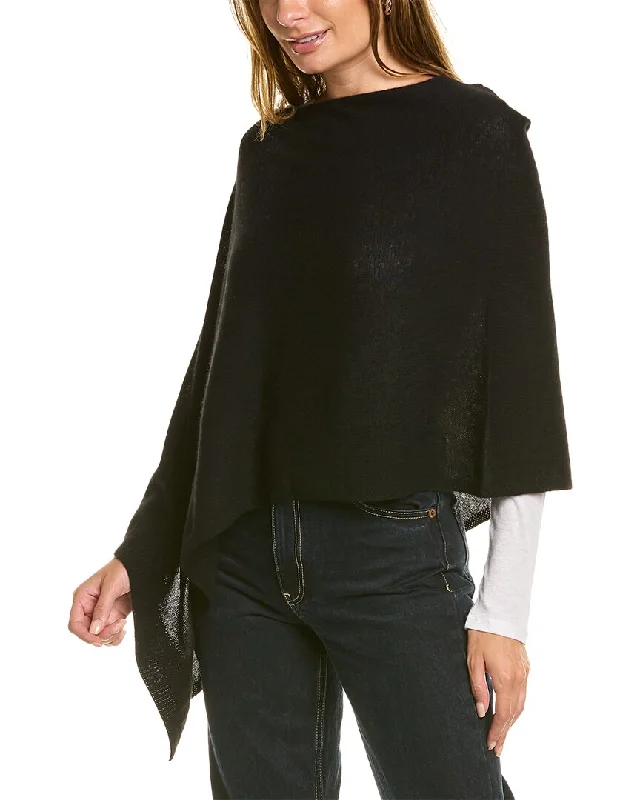 Women's SweatersHannah Rose Herringbone-Trim Cashmere Topper