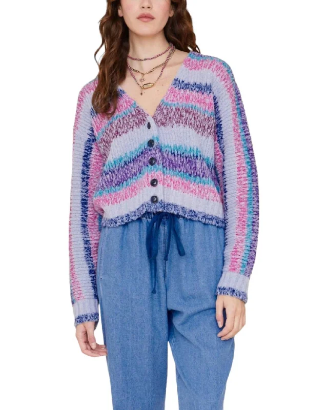 Retro SweatersLaramie Sweater In Blue Sunset