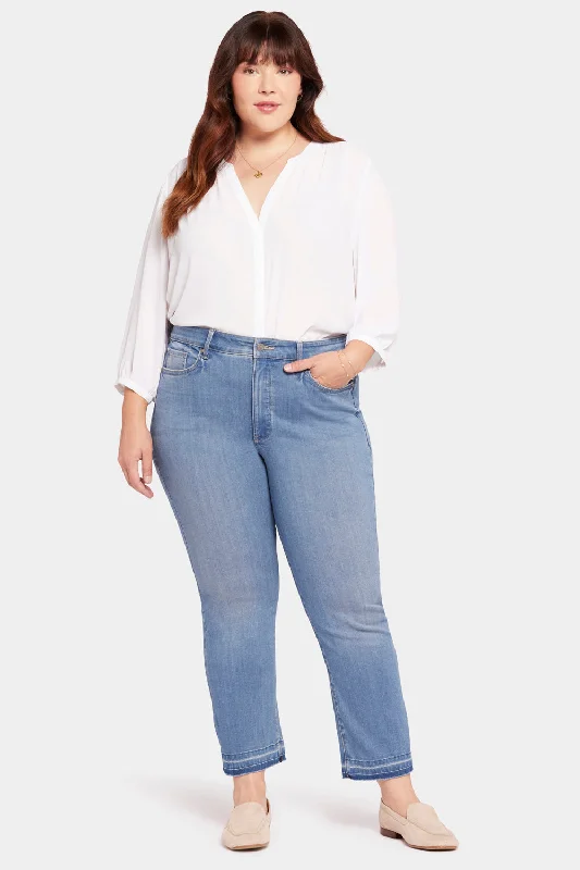 women's ankle-length denim jeansMarilyn Straight Ankle Jeans In Plus Size - Lovesick