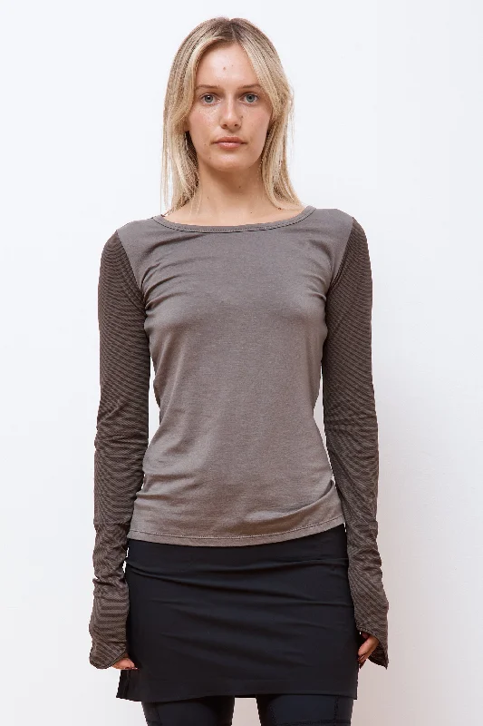 women's tops for cozy nights in6.0 Top Right Olive Green