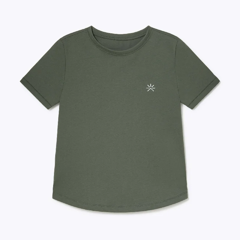 women's tops for glamorous eveningsProTravel™ Tee Thyme Green Woman