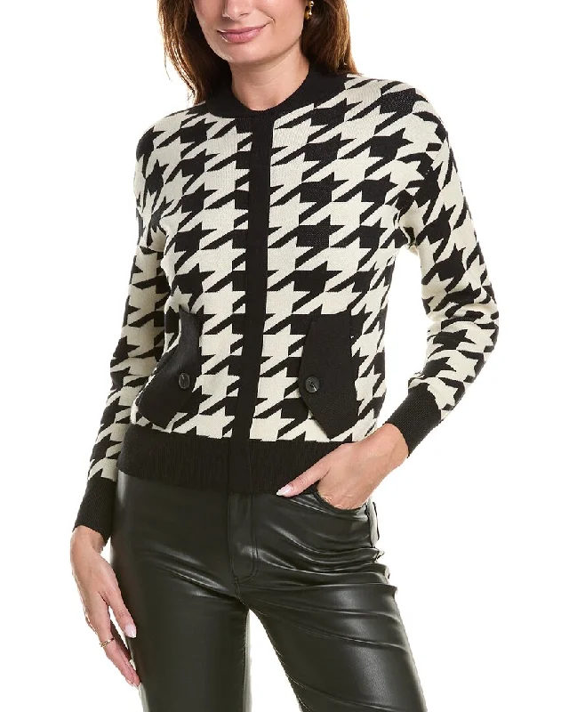 Hooded SweatersYAL New York Houndstooth Pullover